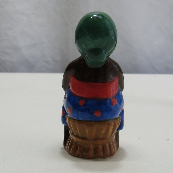 Avon African Black Caribbean Dancers Drummers Salt & Pepper Shakers Ceramic - Picture 3 of 10